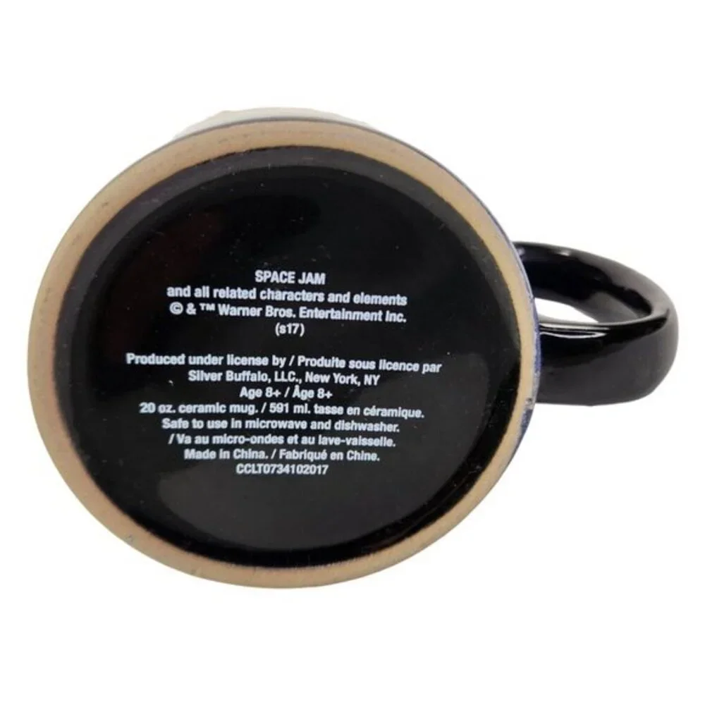 Space Jam Tune Mug‎ Squad Monsters Coffee Black Warner Bros Large 20 oz READ
